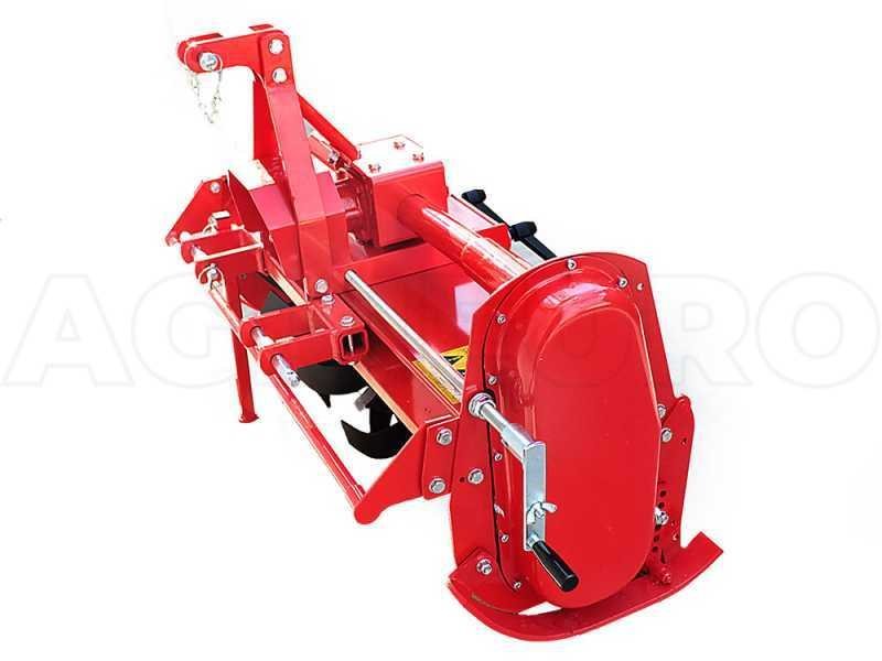Fraise rotative pour tracteur série moyenne-légère AgriEuro modèle RS 125 avec kit déplacement manuel
