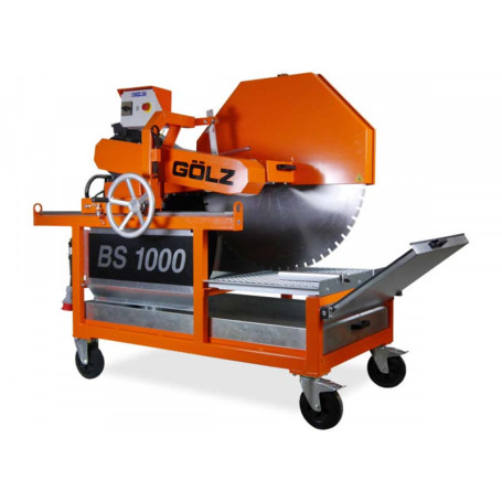 GOLZ BS1000 - Scie de Maçon sur table Triphasée 400V + Disque BS30 Ø1000 inclus – Image 9